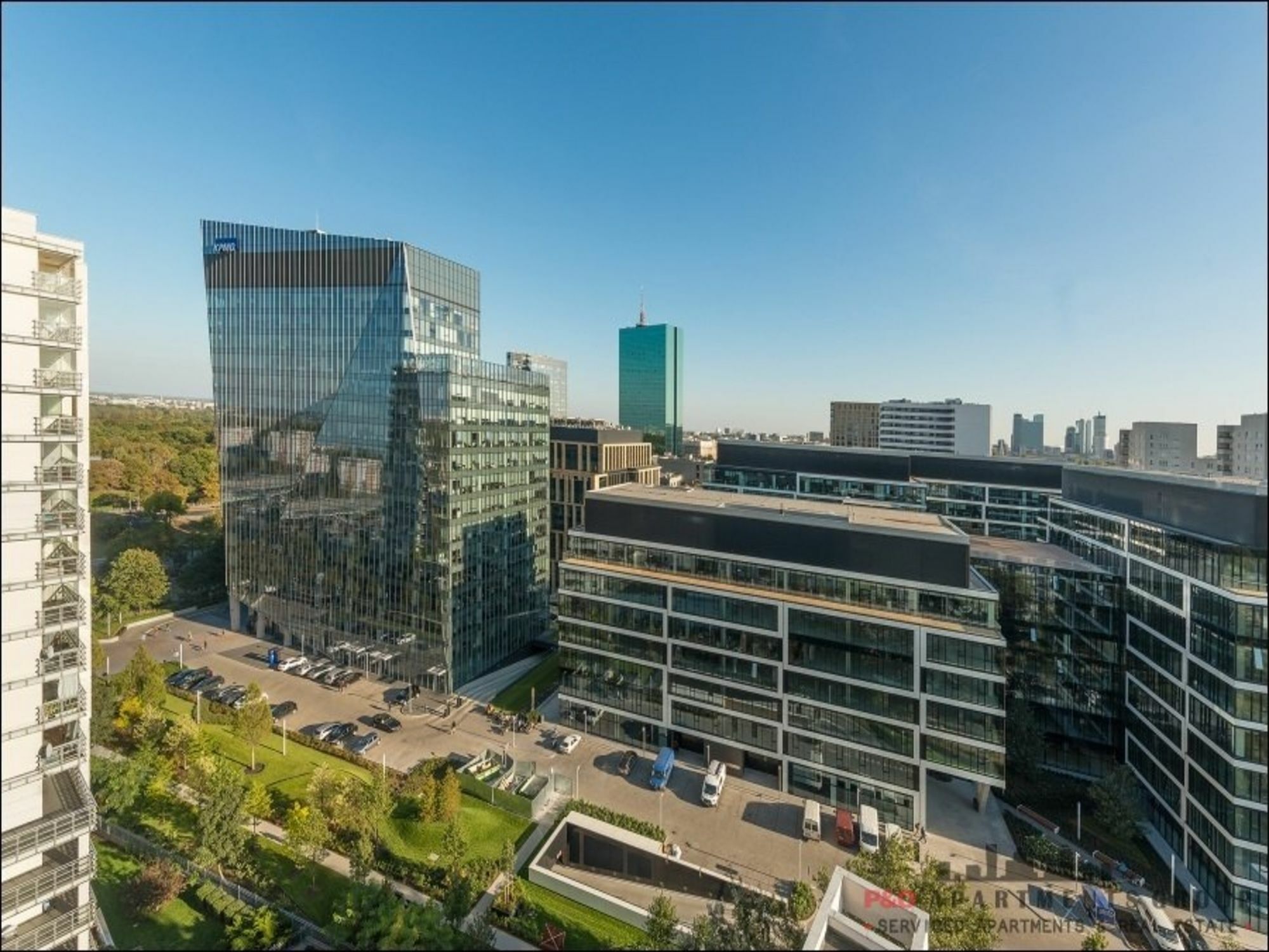 P&O Apartments Arkadia 14 ワルシャワ エクステリア 写真